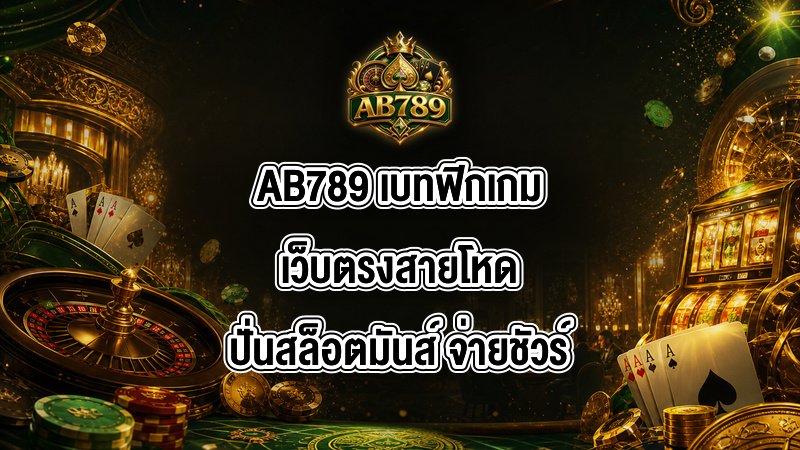 AB789 เบทฟิกเกม